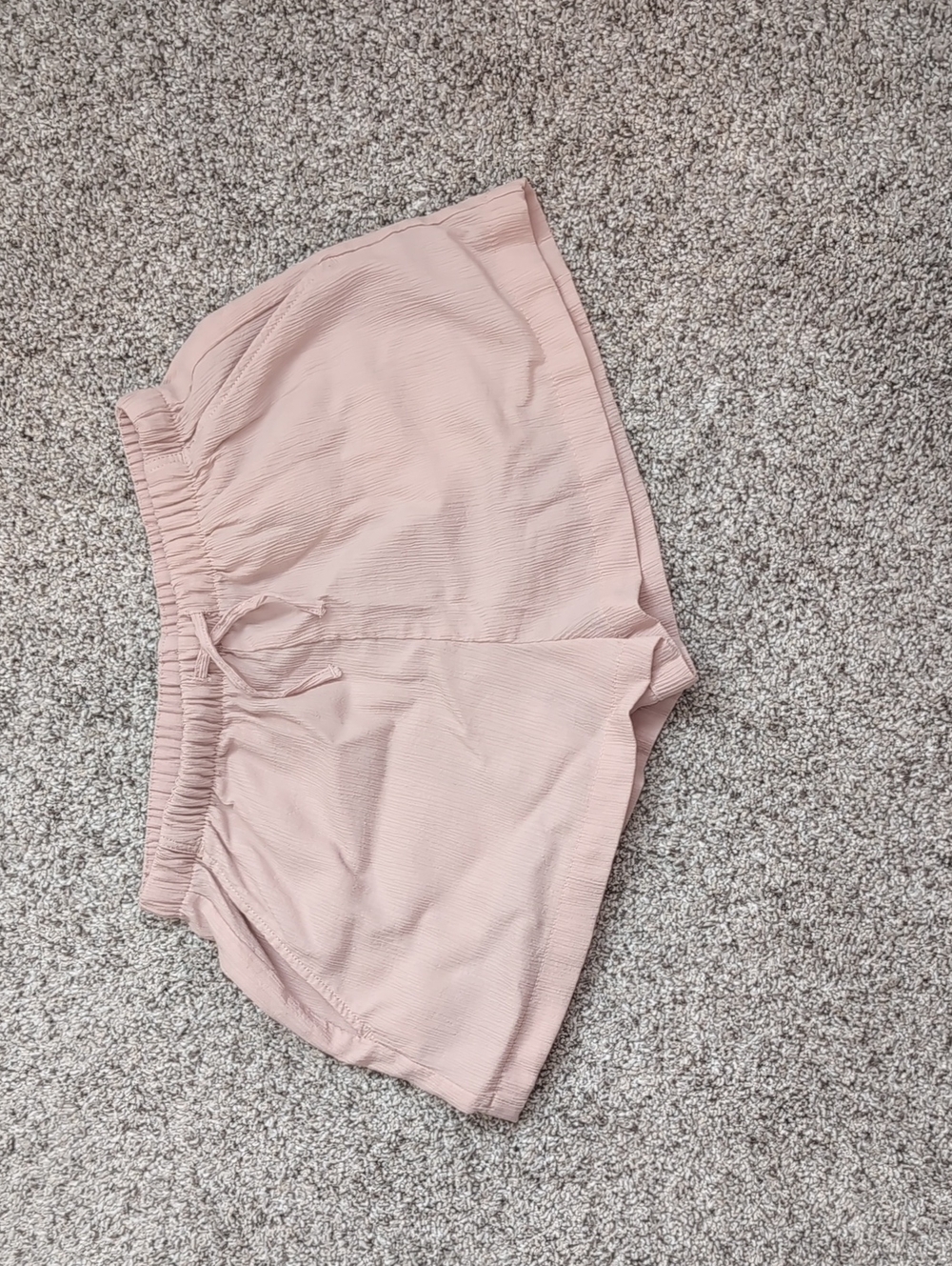 Girl's H&M Blush Textured Shorts (Size 12)